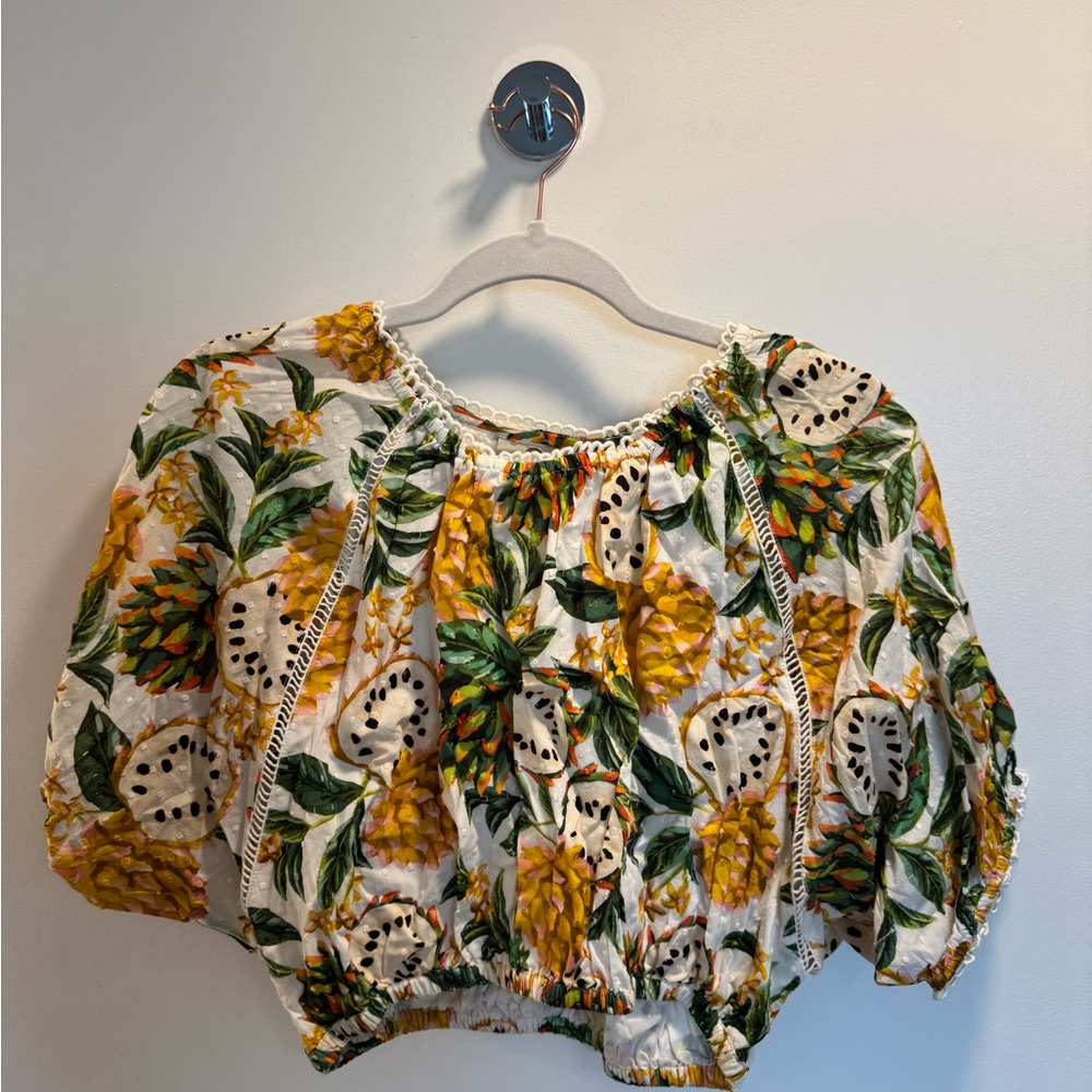 FARM Rio Multicolor Tropical Blouse